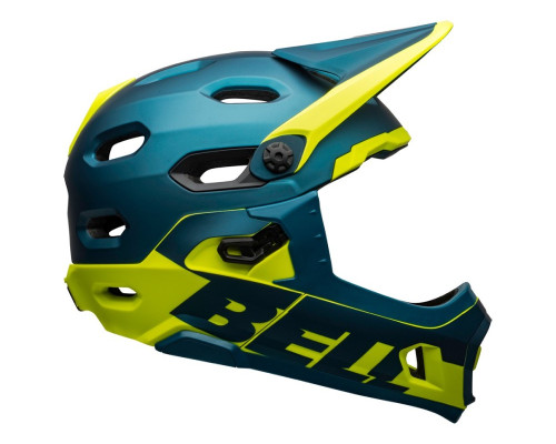 Шолом BELL SUPER DH MIPS SPHERICAL full face L(58-62cm) синій hi-viz