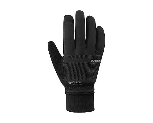 Рукавички утеплені Shimano Infinium Primaloft M чорні