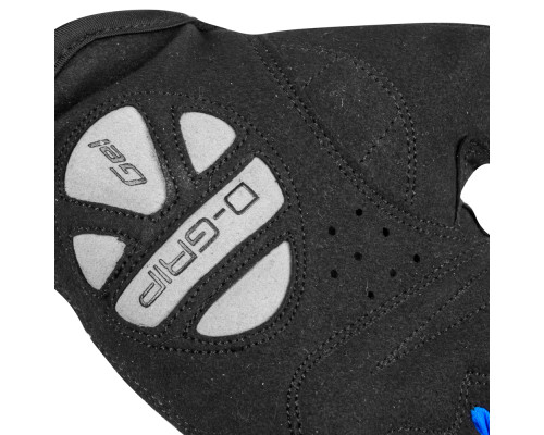 Велосипедні рукавиці W-TEC Bravoj - розмір L / синьо-чорні