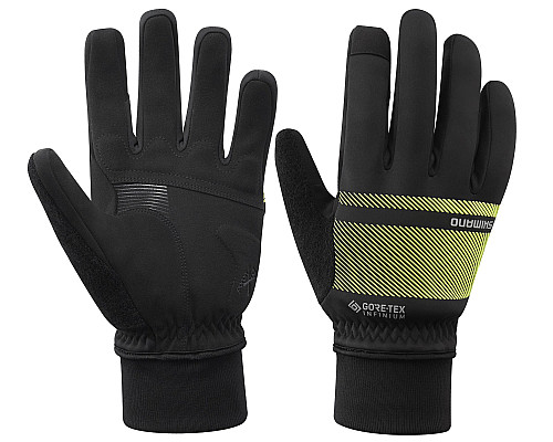 Рукавиці Shimano Infinium Primaloft XL чорно-салатові