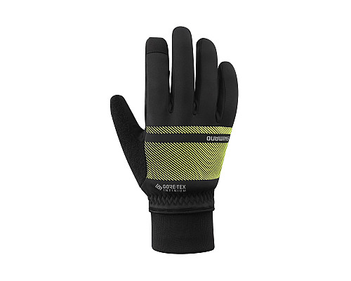 Рукавиці Shimano Infinium Primaloft XL чорно-салатові