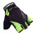 Велосипедні рукавиці W-TEC Kauzality - розмір M / чорно-зелені