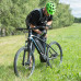 Велосипедні рукавиці W-TEC Bravoj - розмір S / синьо-чорні