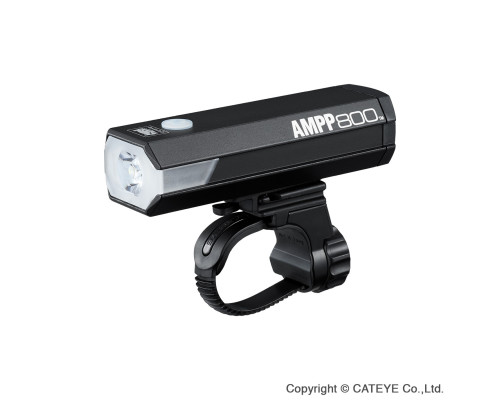 Lampy przód + tył Cateye AMPP 800 HL-EL088RC / ViZ300 TL-LD810