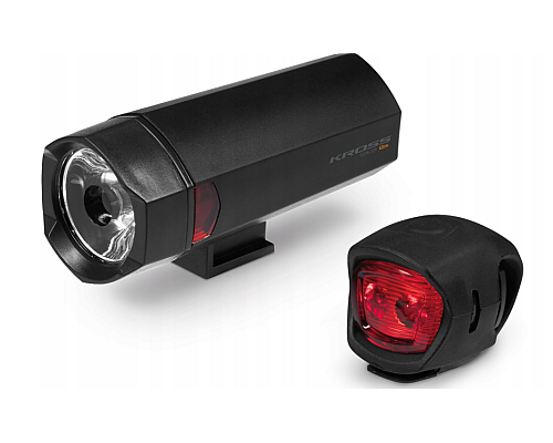 Комплект ліхтарів велосипедних p+t // KROSS SUN-UP SET 40Lm