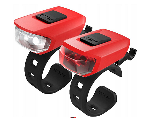 Велосипедні фари Kellys Vega акумулятор 10 лм, червоний