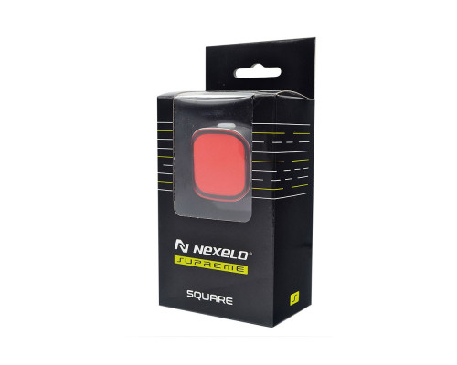 Ліхтар задній NEXELO SUPREME SQUARE 36 CHIP LED 3-funk, 3.7v 300mAh