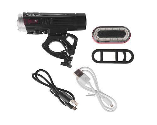 Ліхтар ProX CRATER SET USB 880+50Lm