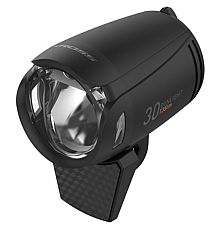 Лампа Передня /Dymano/ KROSS DYNLIGHT 30, Вилка, 135lm, AUTO Sustain, чорна