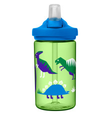 Пляшка Butelka CamelBak Eddy+ Kids 400ml зелена з динозавром