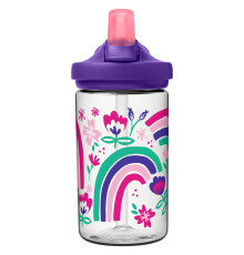 Пляшка CamelBak Eddy+ Kids 400ml веселка та квіти