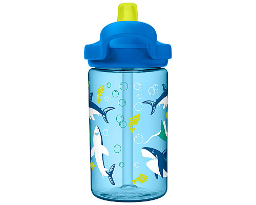 Пляшка CamelBak Eddy+ Kids 400ml блакитні акули