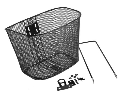 Koszyk na kierownicę siatka ze wspornikiem CL-01