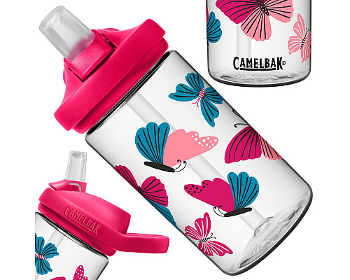 Пляшка CamelBak Eddy+ Kids 400ml метелики