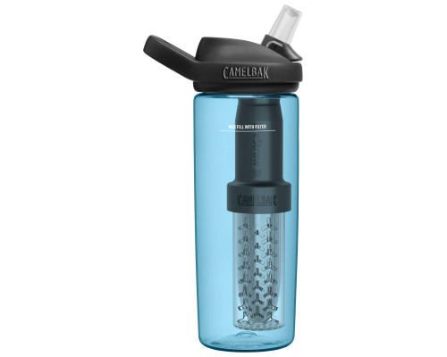 Пляшка CamelBak eddy+ LifeStraw 600ml голуба