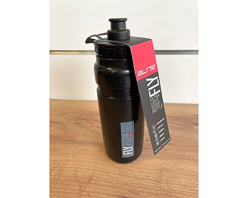 Пляшка для води   0,75л  ELITE FLY TEX CLEAR, прозора з ковпачком