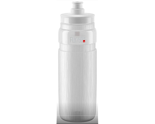 Пляшка для води   0,75л  ELITE FLY TEX CLEAR, прозора з ковпачком