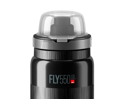 Пляшка для води 0,55L ELITE FLY MTB TEX,  Чорна