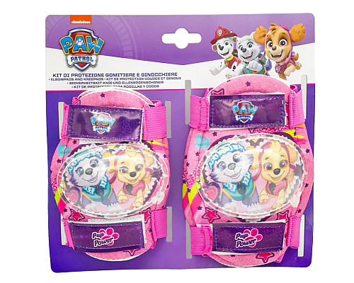 Дитячі наколінники та налокітники PAW PATROL, рожеві Дитячі наколінники та налокітники PAW PATROL, рожеві
