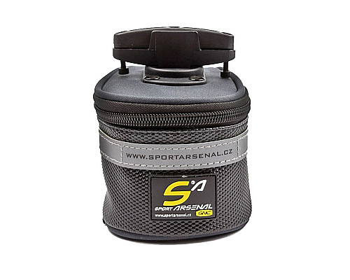 Підсідельна сумка Sport Arsenal 502, водонепроникна, Т-подібна ручка - чорна