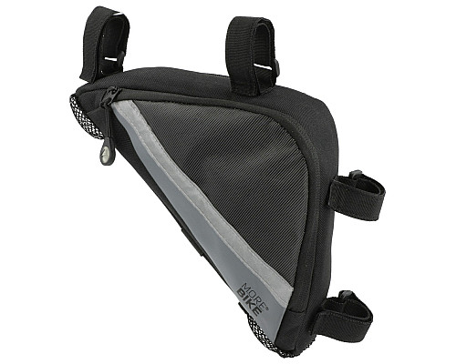 Сумка Трикутна на раму MERIDA SMART T-BAG III Чорно-Сіра