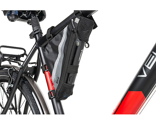 Сумка Трикутна на раму MERIDA SMART T-BAG III Чорно-Сіра