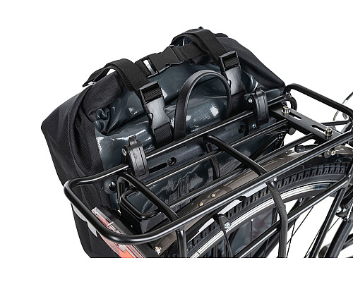 Сумка на багажник MERIDA WATERPROOF PANNIER II 2x30L сіра