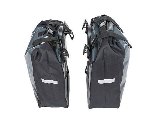 Сумка на багажник MERIDA WATERPROOF PANNIER II 2x30L сіра