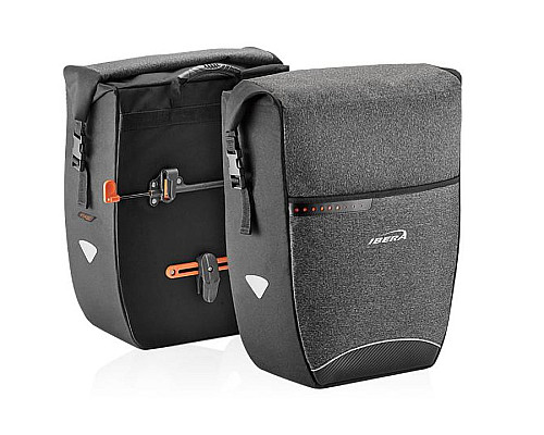 Сумка на багажник IBERA PAKRAK PANNIERS IB-BA23 40 L szt-1