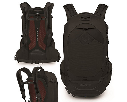 Plecak OSPREY ESCAPIST 25 czarny 25L(M/L)