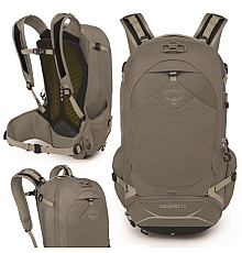 Plecak OSPREY ESCAPIST 25 szary 25L(M/L)