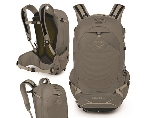 Plecak OSPREY ESCAPIST 25 szary 25L(M/L)