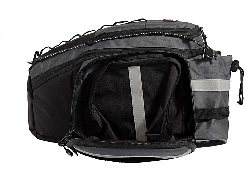 Сумка на багажник Sport Arsenal 560 20L відкидні бортики, чорно-сірий