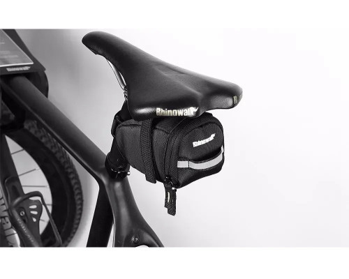 Сумка підсідельна Rhinowalk T603 1,0 л, чорна