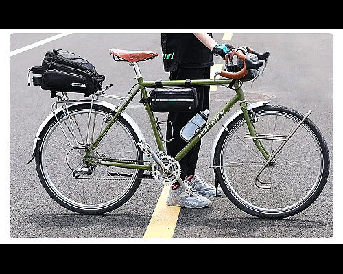 Сумка на багажник Rhinowalk Multifunctional X20667 12 л, чорна