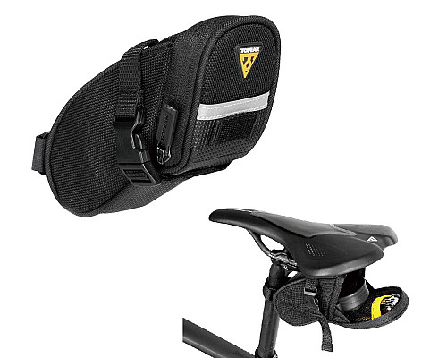 Велосумка TOEPAK AERO WEDGE PACK MICRO 0,4 Л 16x8x7,5 См - чорна