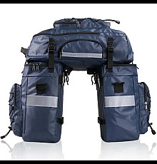 Велобаул 3-в-1 Rhinowalk X21606 65 л, синій