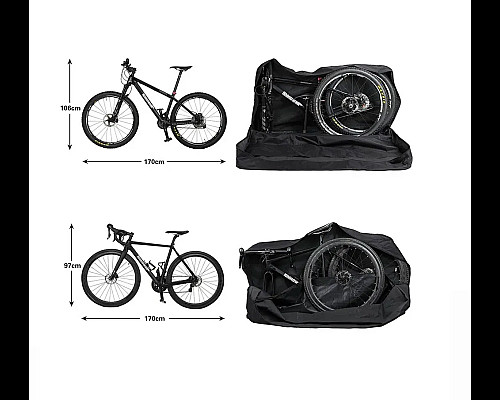 Чохол для велосипеда Rhinowalk MTB 27.5 RM263, чорний Чохол для велосипеда Rhinowalk MTB 27.5 RM263, чорний