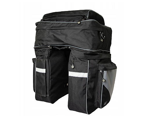 Сумка на багажник MERIDA BIG PANNIER 3 відділення 78л, чорна