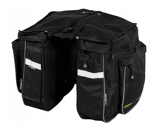 Сумка на багажник MERIDA BIG PANNIER 3 відділення 78л, чорна
