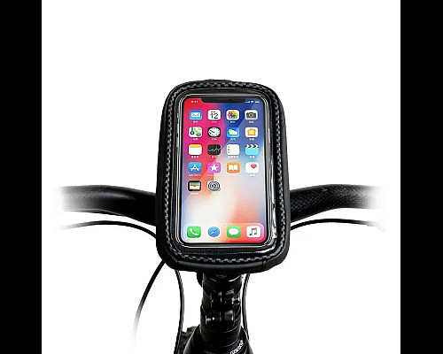 Чохол для телефона на кермо Rhinowalk Bike Phone 6.5 E001, чорний