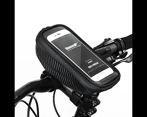 Чохол для телефона на кермо Rhinowalk Bike Phone 6.5 E001, чорний