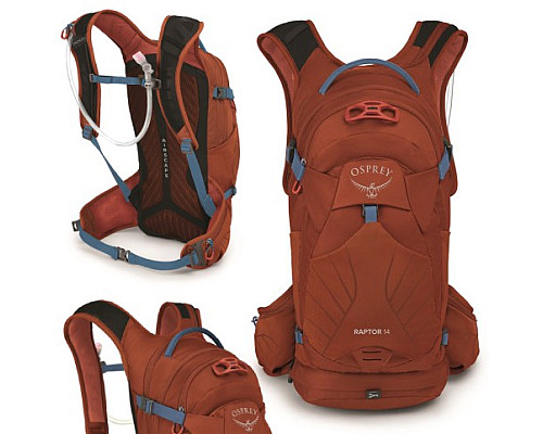Plecak OSPREY RAPTOR 14 FIRESTARTER V2 pomarańcz. 14L