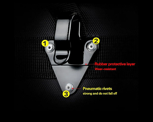 Велобаул 3-в-1  Rhinowalk E20655 70 л, синій