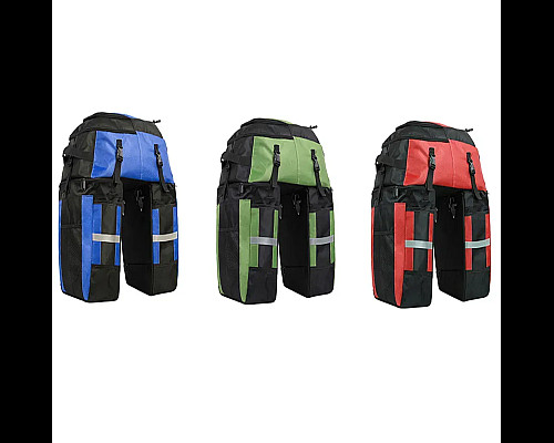 Велобаул 3-в-1 Rhinowalk E20655 70 л, червоний
