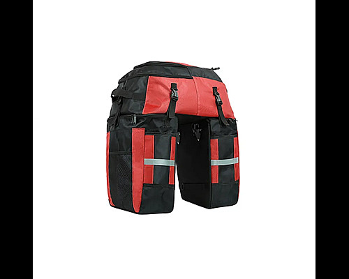 Велобаул 3-в-1 Rhinowalk E20655 70 л, червоний