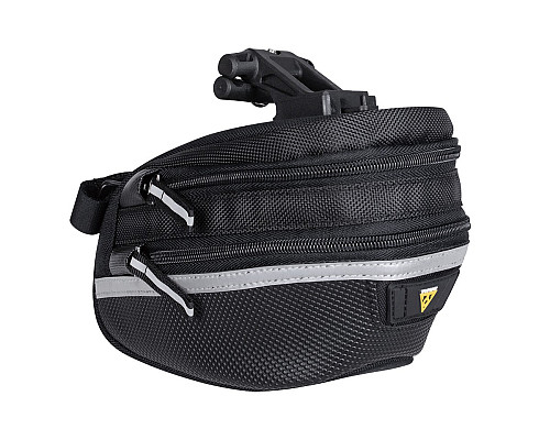 Сумка велосипедна під сидіння Topeak Wedge Pack Ii W/Fixer чорна T-TC2273B