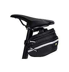 Сумка велосипедна під сидіння Topeak Wedge Pack Ii W/Fixer чорна T-TC2273B