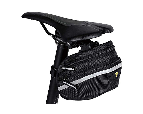 Сумка велосипедна під сидіння Topeak Wedge Pack Ii W/Fixer чорна T-TC2273B