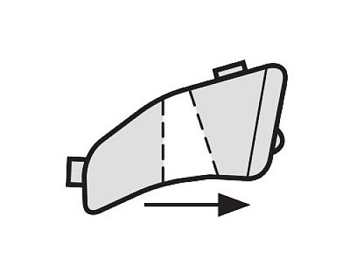 Велосумка під сідло TOPEAK AERO WEDGE PACK Medium - чорна